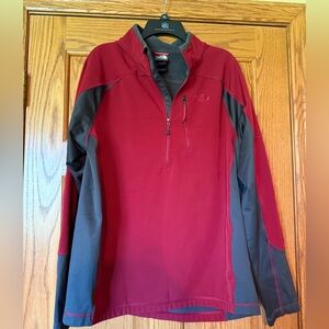 The north face 3/4 zip